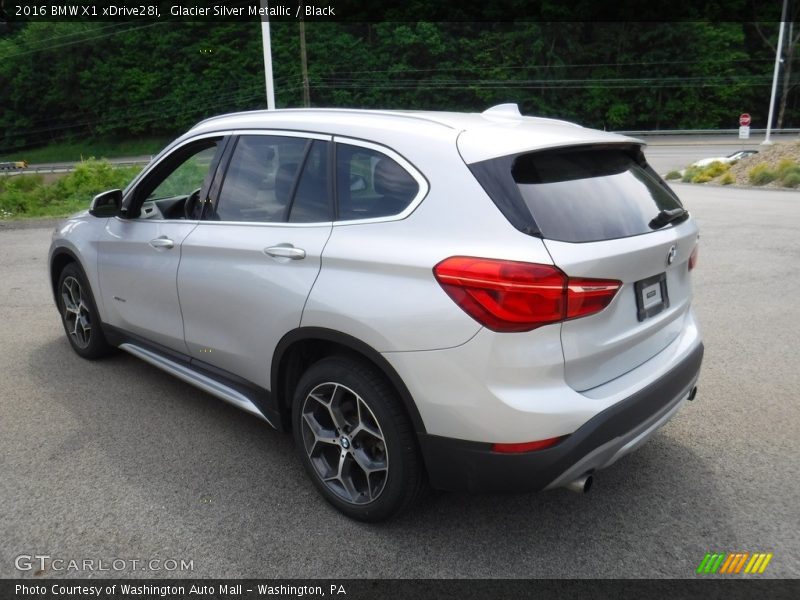 Glacier Silver Metallic / Black 2016 BMW X1 xDrive28i