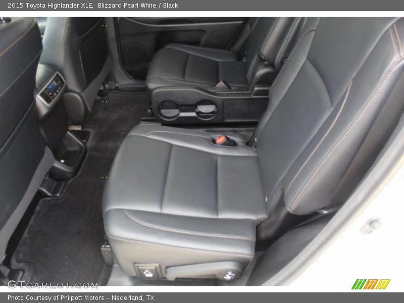 Blizzard Pearl White / Black 2015 Toyota Highlander XLE