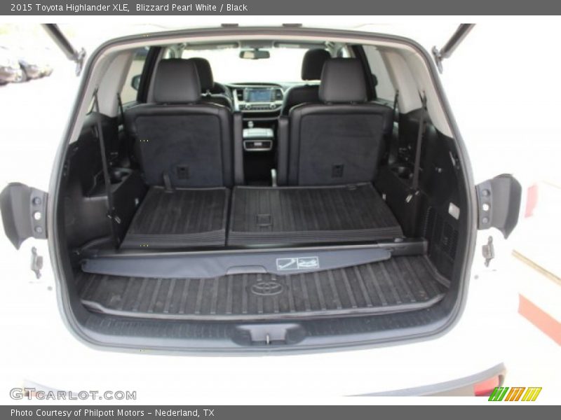 Blizzard Pearl White / Black 2015 Toyota Highlander XLE