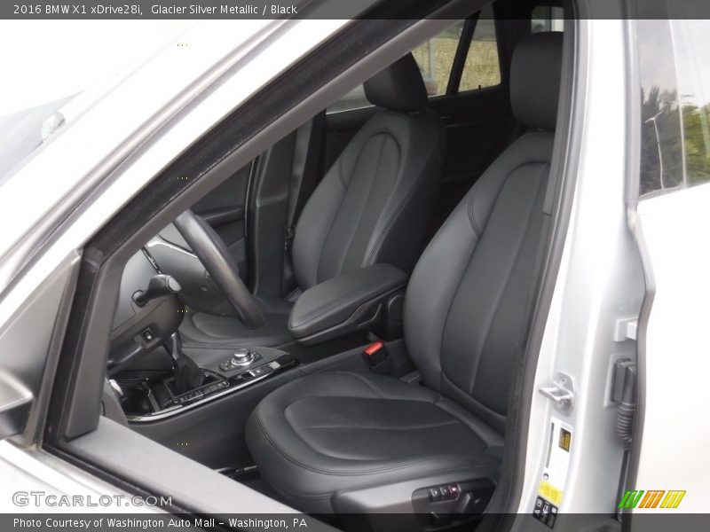 Glacier Silver Metallic / Black 2016 BMW X1 xDrive28i