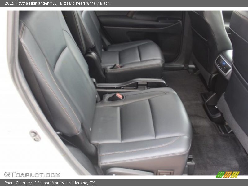 Blizzard Pearl White / Black 2015 Toyota Highlander XLE
