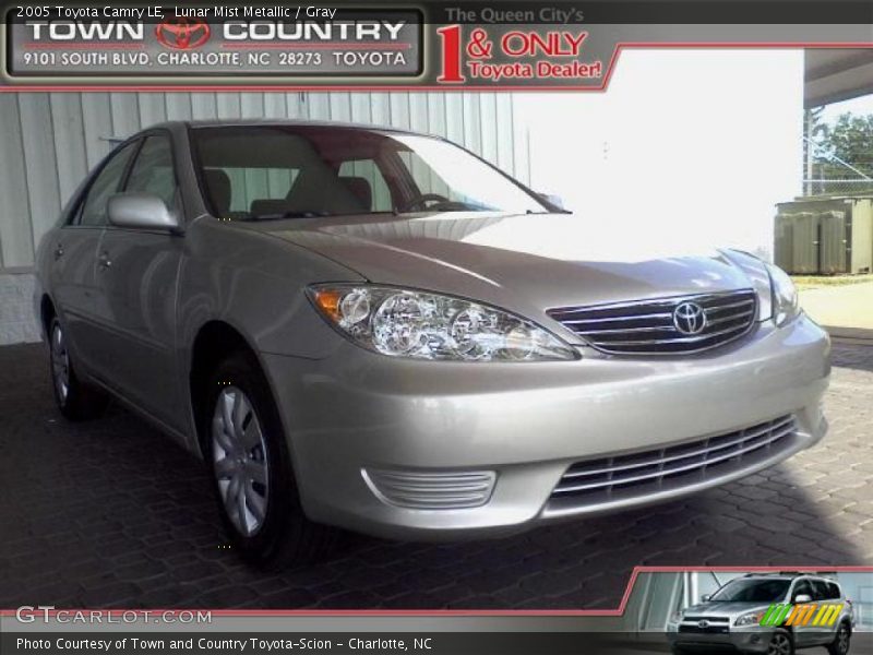 Lunar Mist Metallic / Gray 2005 Toyota Camry LE