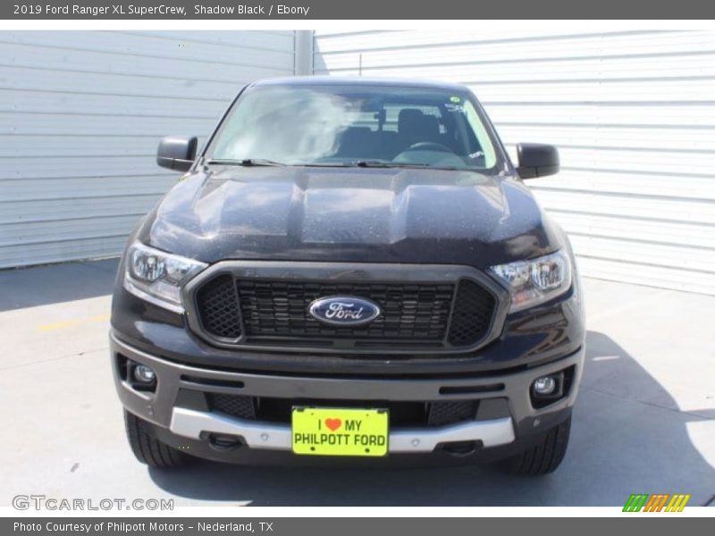 Shadow Black / Ebony 2019 Ford Ranger XL SuperCrew