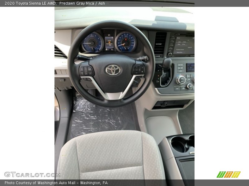 Predawn Gray Mica / Ash 2020 Toyota Sienna LE AWD