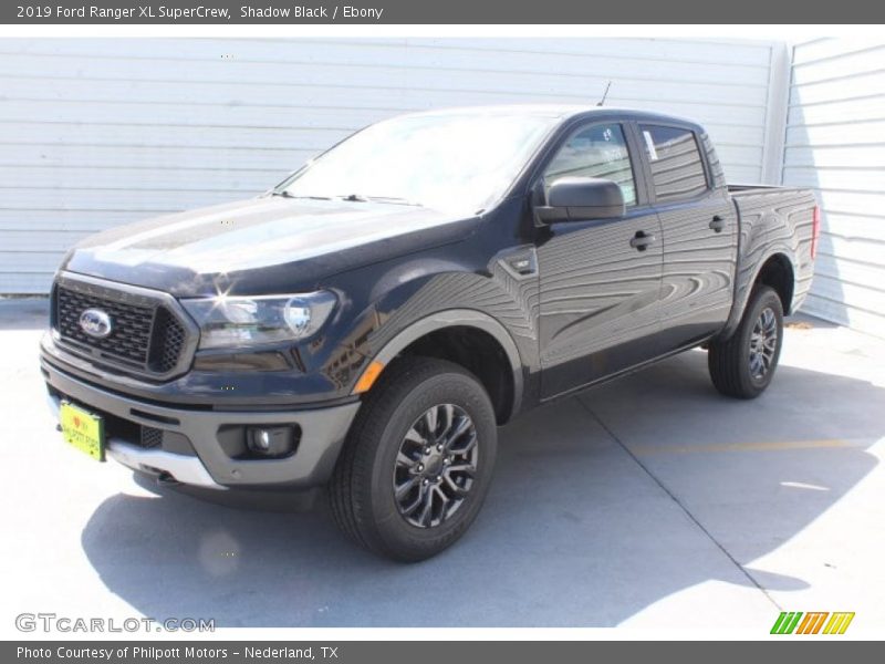 Shadow Black / Ebony 2019 Ford Ranger XL SuperCrew