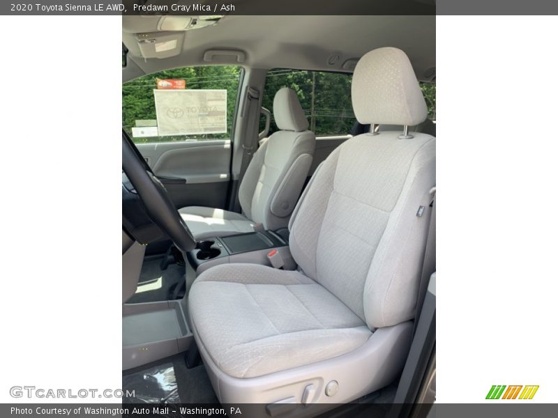 Predawn Gray Mica / Ash 2020 Toyota Sienna LE AWD