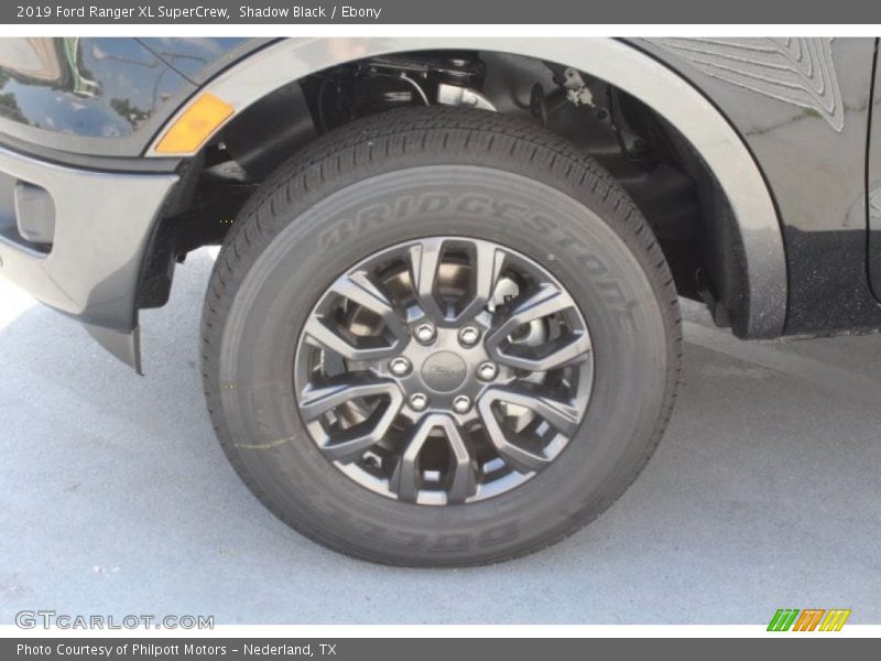 Shadow Black / Ebony 2019 Ford Ranger XL SuperCrew