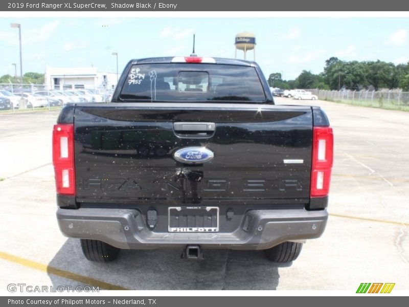 Shadow Black / Ebony 2019 Ford Ranger XL SuperCrew