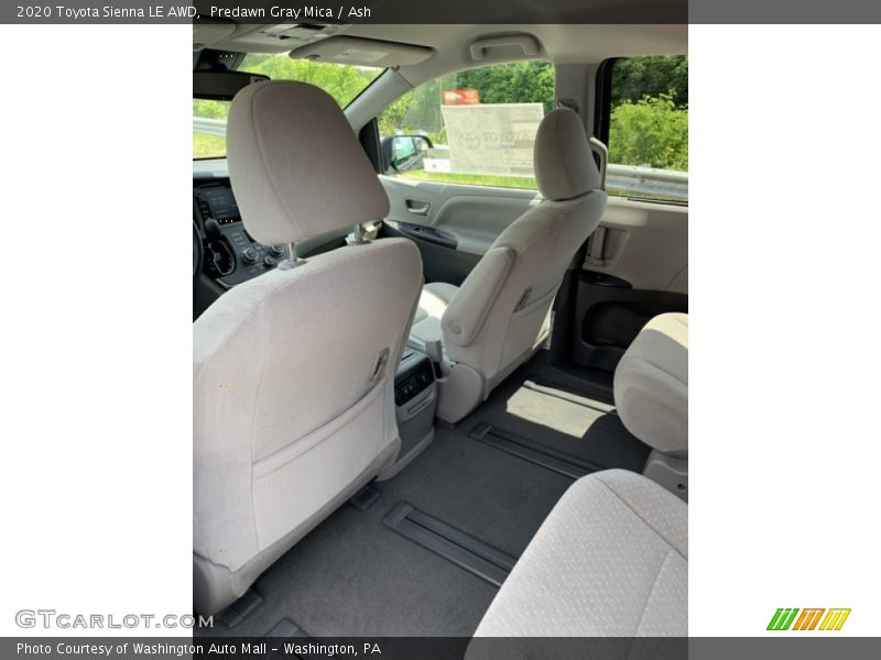 Predawn Gray Mica / Ash 2020 Toyota Sienna LE AWD