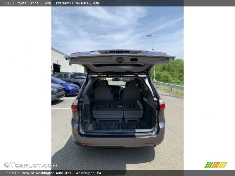Predawn Gray Mica / Ash 2020 Toyota Sienna LE AWD