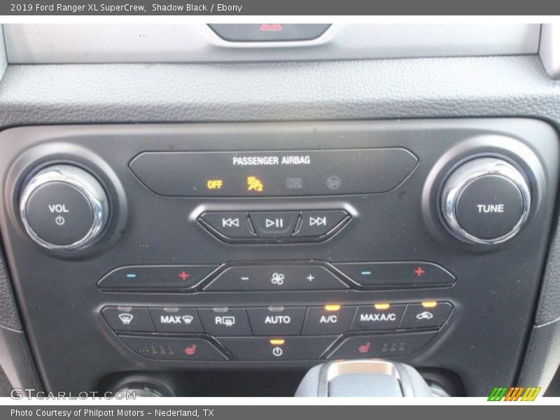 Shadow Black / Ebony 2019 Ford Ranger XL SuperCrew