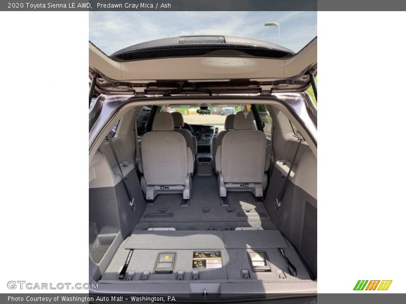 Predawn Gray Mica / Ash 2020 Toyota Sienna LE AWD