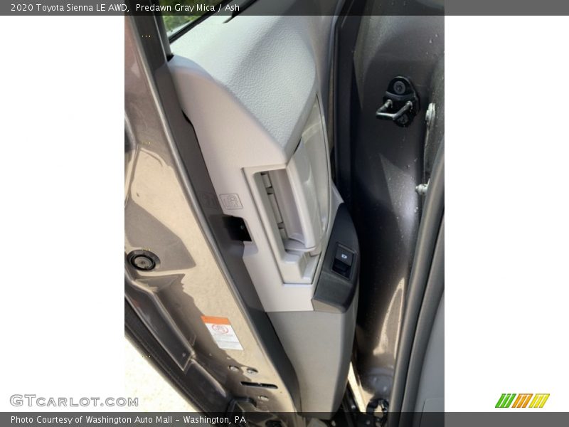 Predawn Gray Mica / Ash 2020 Toyota Sienna LE AWD