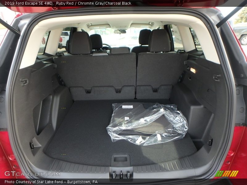 Ruby Red / Chromite Gray/Charcoal Black 2019 Ford Escape SE 4WD