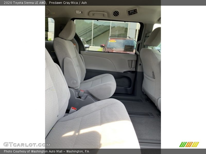 Predawn Gray Mica / Ash 2020 Toyota Sienna LE AWD
