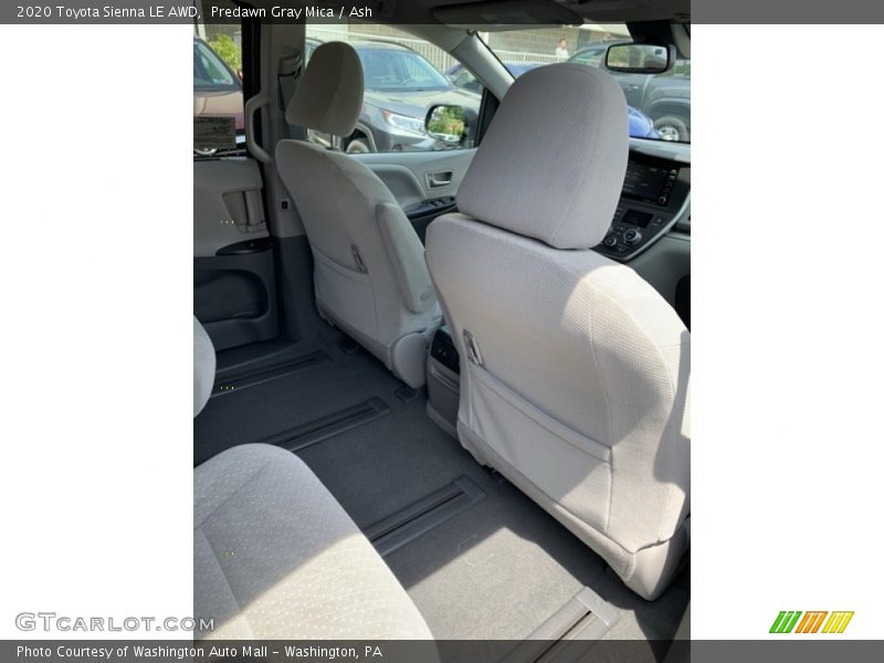 Predawn Gray Mica / Ash 2020 Toyota Sienna LE AWD