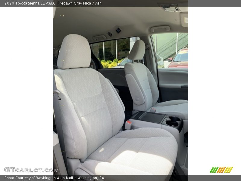 Predawn Gray Mica / Ash 2020 Toyota Sienna LE AWD