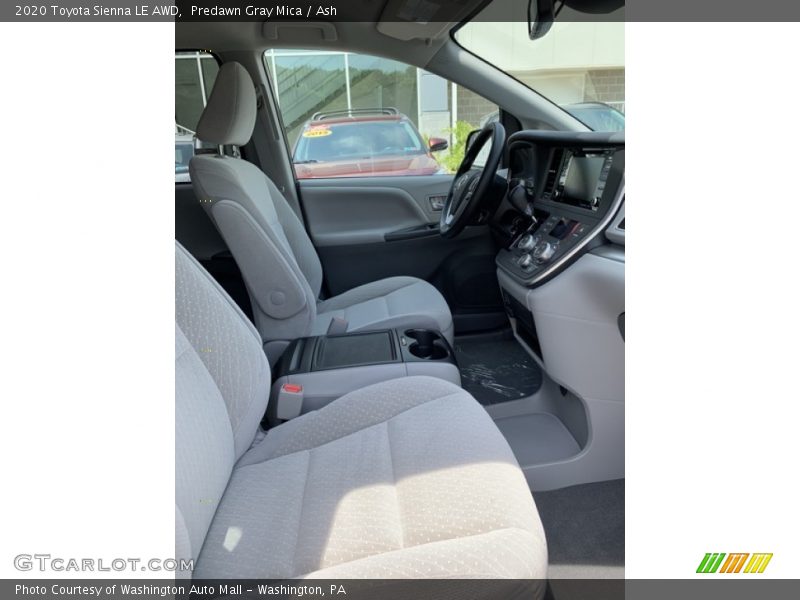 Predawn Gray Mica / Ash 2020 Toyota Sienna LE AWD