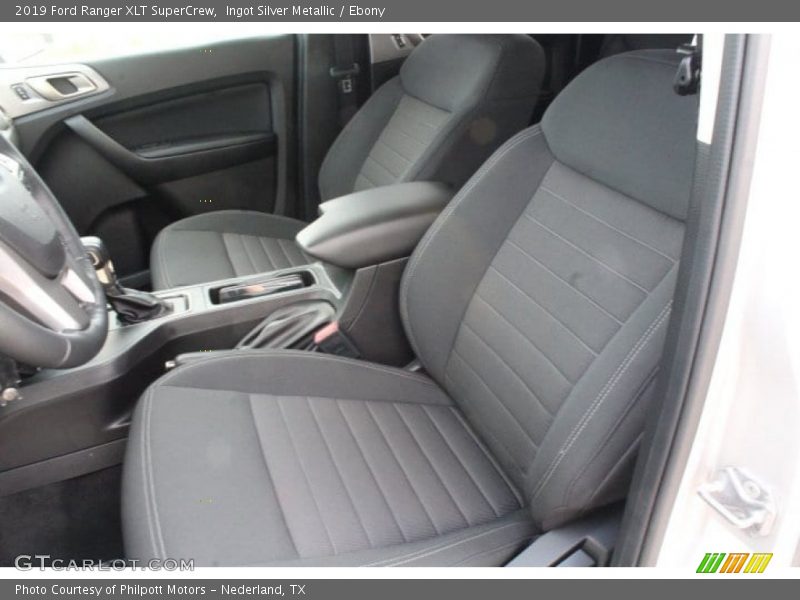 Ingot Silver Metallic / Ebony 2019 Ford Ranger XLT SuperCrew