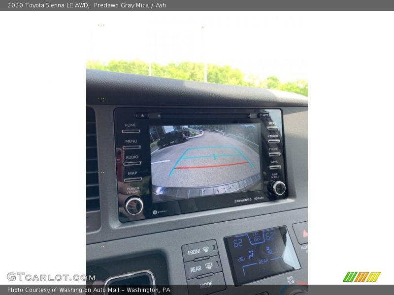 Predawn Gray Mica / Ash 2020 Toyota Sienna LE AWD