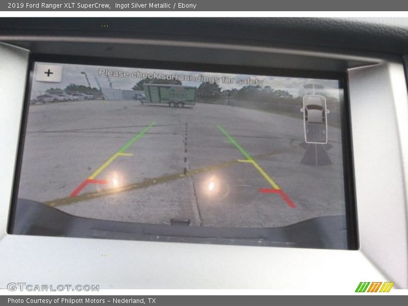 Ingot Silver Metallic / Ebony 2019 Ford Ranger XLT SuperCrew