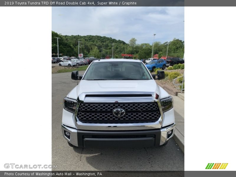 Super White / Graphite 2019 Toyota Tundra TRD Off Road Double Cab 4x4