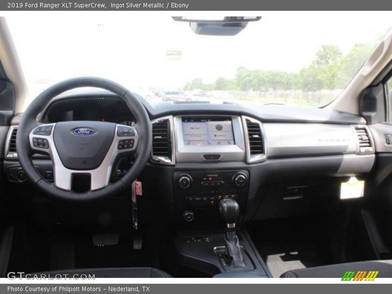 Dashboard of 2019 Ranger XLT SuperCrew