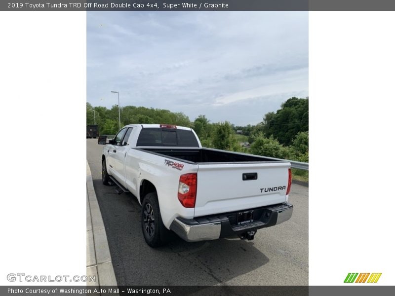 Super White / Graphite 2019 Toyota Tundra TRD Off Road Double Cab 4x4