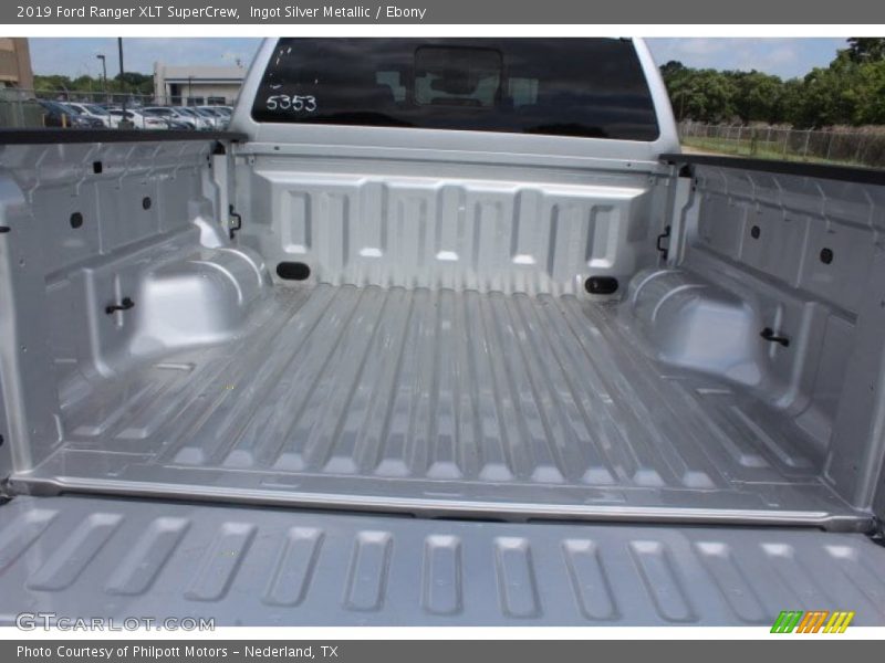 Ingot Silver Metallic / Ebony 2019 Ford Ranger XLT SuperCrew