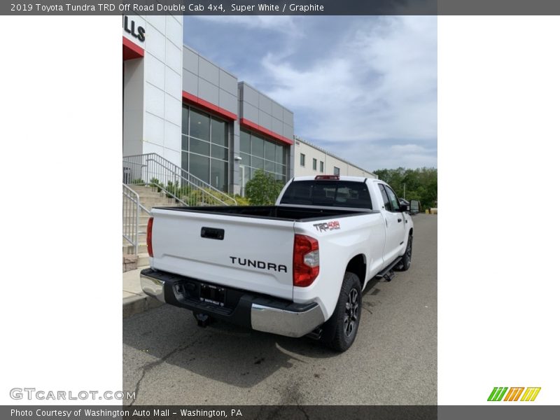 Super White / Graphite 2019 Toyota Tundra TRD Off Road Double Cab 4x4