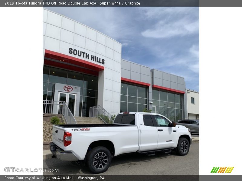 Super White / Graphite 2019 Toyota Tundra TRD Off Road Double Cab 4x4