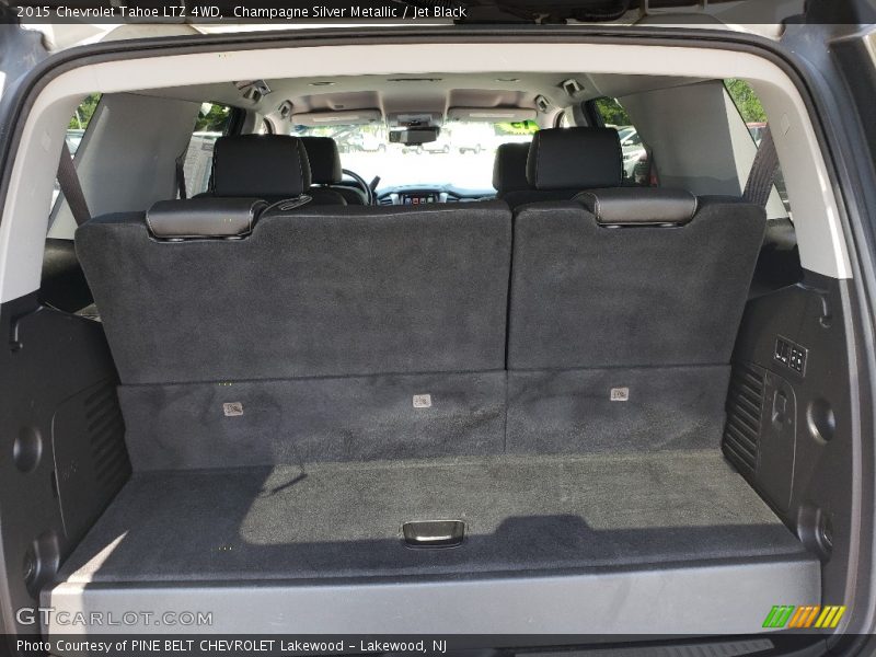 Champagne Silver Metallic / Jet Black 2015 Chevrolet Tahoe LTZ 4WD