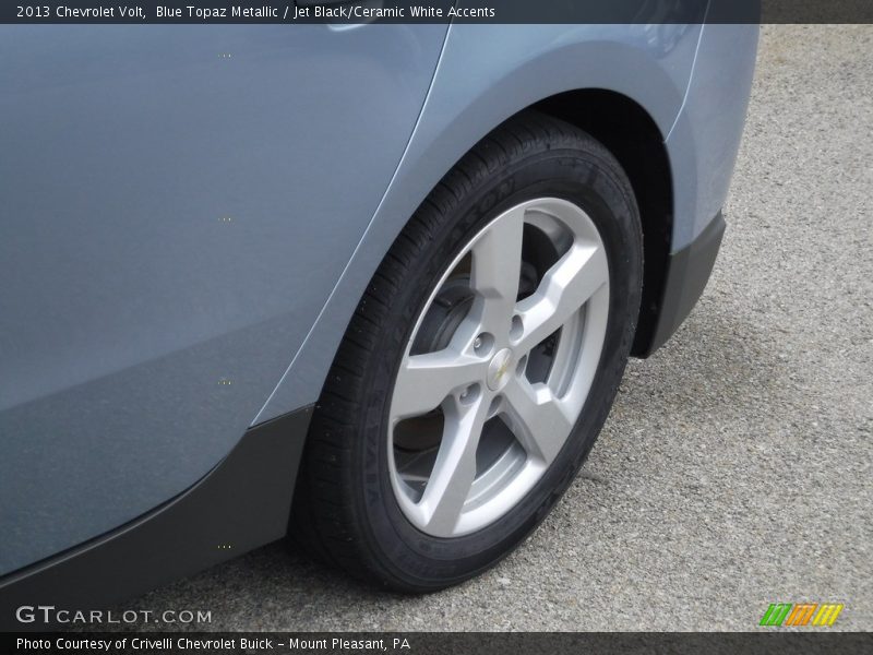Blue Topaz Metallic / Jet Black/Ceramic White Accents 2013 Chevrolet Volt