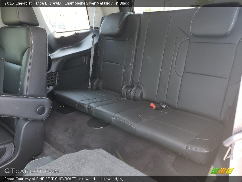 Champagne Silver Metallic / Jet Black 2015 Chevrolet Tahoe LTZ 4WD