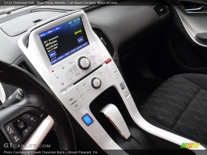 Blue Topaz Metallic / Jet Black/Ceramic White Accents 2013 Chevrolet Volt