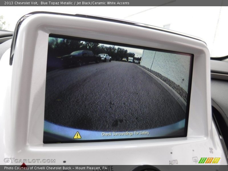 Blue Topaz Metallic / Jet Black/Ceramic White Accents 2013 Chevrolet Volt