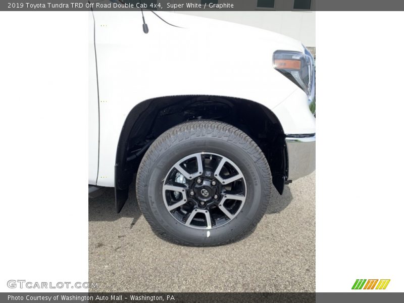 Super White / Graphite 2019 Toyota Tundra TRD Off Road Double Cab 4x4