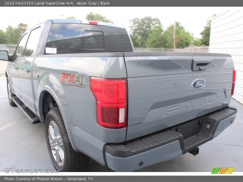 Abyss Gray / Black 2019 Ford F150 Lariat SuperCrew 4x4