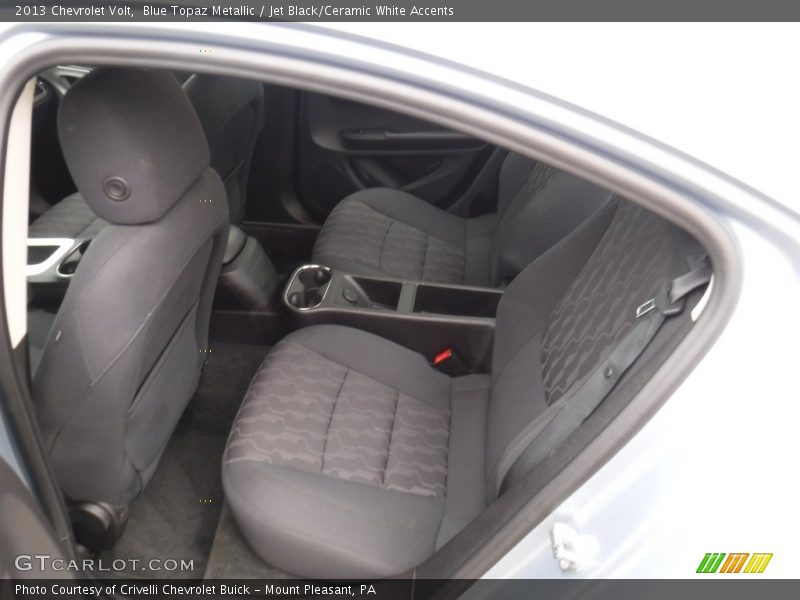 Blue Topaz Metallic / Jet Black/Ceramic White Accents 2013 Chevrolet Volt