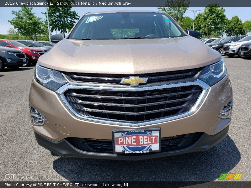 Sandy Ridge Metallic / Medium Ash Gray 2019 Chevrolet Equinox LS