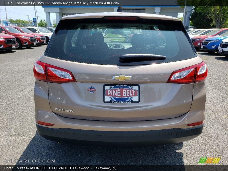 Sandy Ridge Metallic / Medium Ash Gray 2019 Chevrolet Equinox LS
