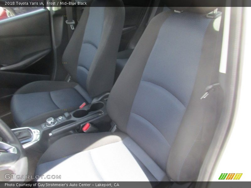 Frost / Mid-Blue Black 2018 Toyota Yaris iA