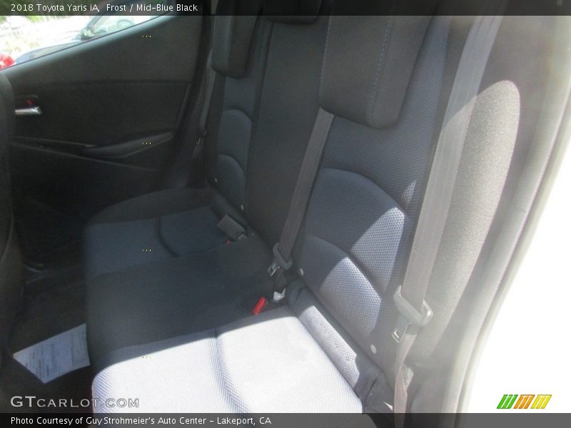 Frost / Mid-Blue Black 2018 Toyota Yaris iA
