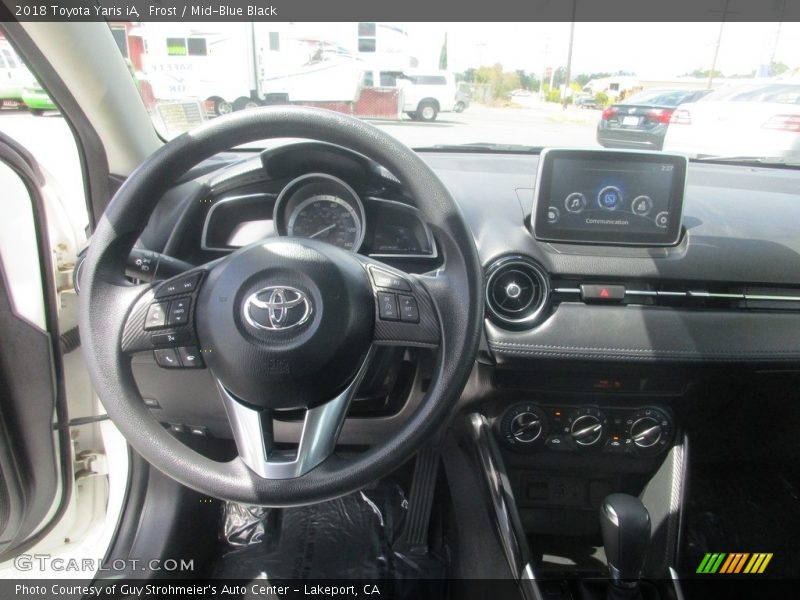Frost / Mid-Blue Black 2018 Toyota Yaris iA