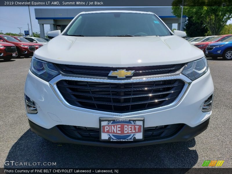 Summit White / Jet Black 2019 Chevrolet Equinox LT AWD