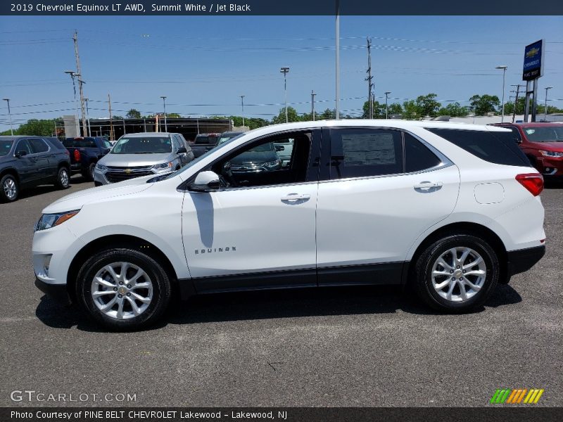 Summit White / Jet Black 2019 Chevrolet Equinox LT AWD
