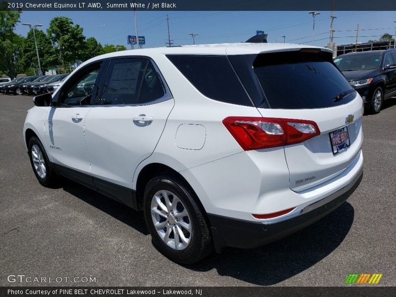 Summit White / Jet Black 2019 Chevrolet Equinox LT AWD