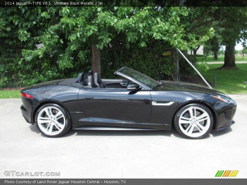 Ultimate Black Metallic / Jet 2014 Jaguar F-TYPE V8 S