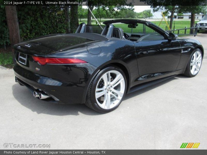 Ultimate Black Metallic / Jet 2014 Jaguar F-TYPE V8 S