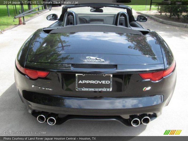 Ultimate Black Metallic / Jet 2014 Jaguar F-TYPE V8 S